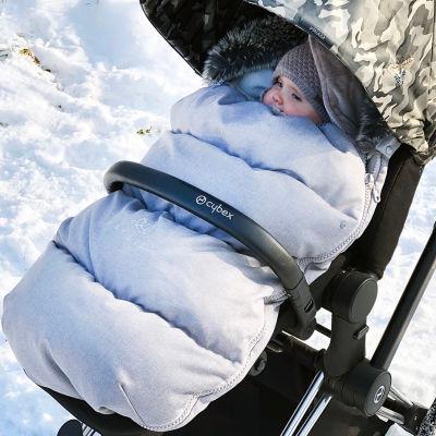 Winter Stroller Sleeping Bag 0-2 Y - Beige MAYLILY - 5