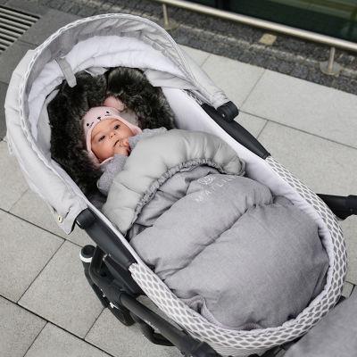 Winter Stroller Sleeping Bag 0-2 Y - Beige MAYLILY - 1