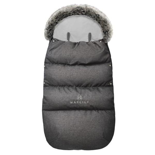 SALE I Winter Stroller Sleeping Bag 1-4 Y - Graphite MAYLILY