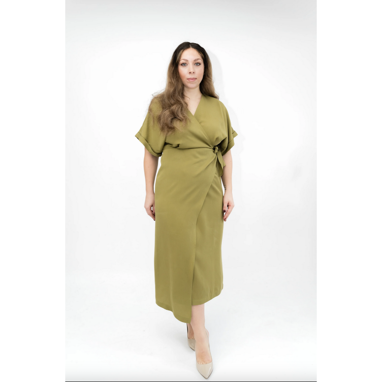 SALE I Wickelkleid Tencel - SANTABARBARA The Label