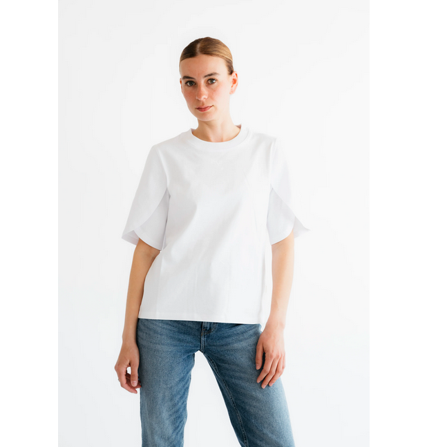 Basic Line T-Shirt Tulpenärmel - Santabarbara THE LABEL