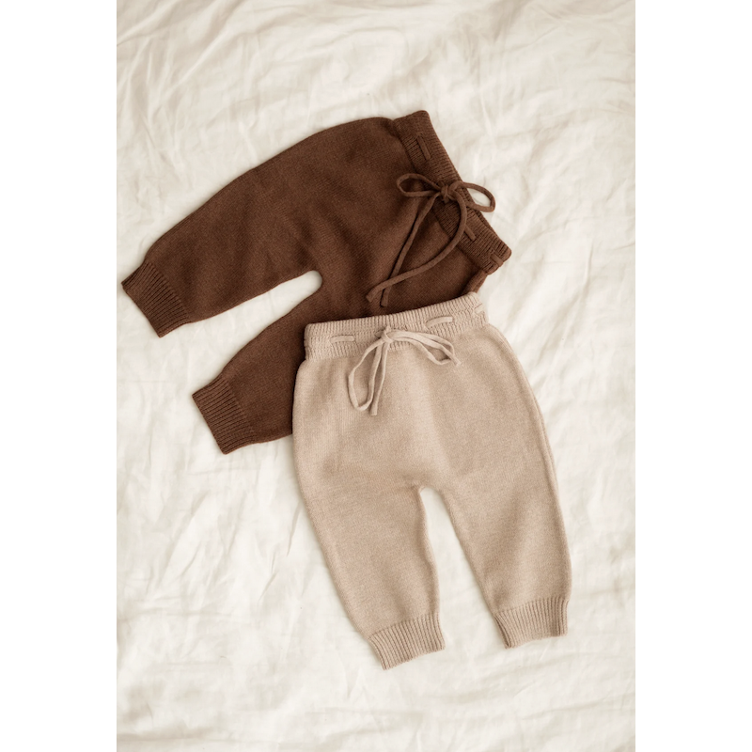 Strickhose aus Bio-Baumwolle & Cashmere I SUNNY