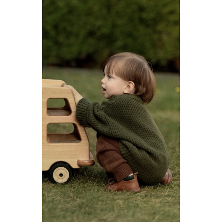 Strickpullover „Sunny“ – Farbe Forest (Olivgrün)