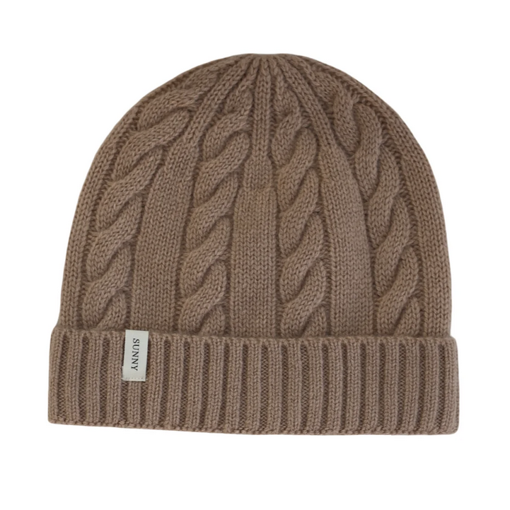 Zopfmuster Mütze – Merinowolle & Kaschmir - One Size - 6 Farbe